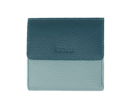 Dámská peněženka kožená SEGALI 61337 sage/peacock