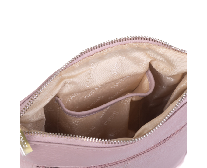 Dámská kožená kabelka SEGALI 9060 baby pink