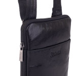 Pánská taška přes rameno kožená SEGALI 9091 černá